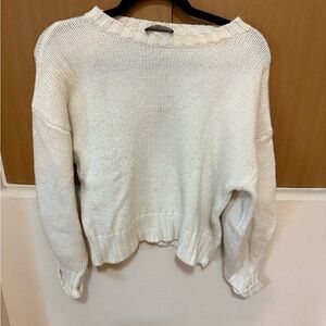 Modern citizen Cream cropped sweater